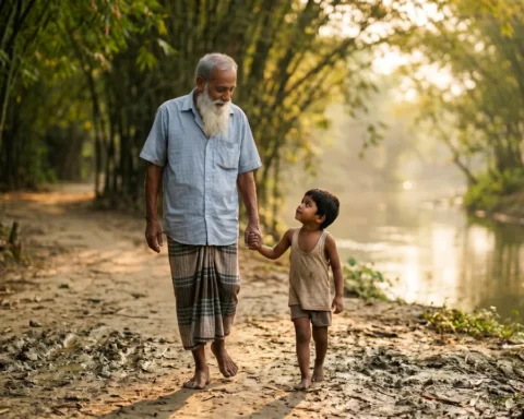 বাবা আমার মাথার ছাতা