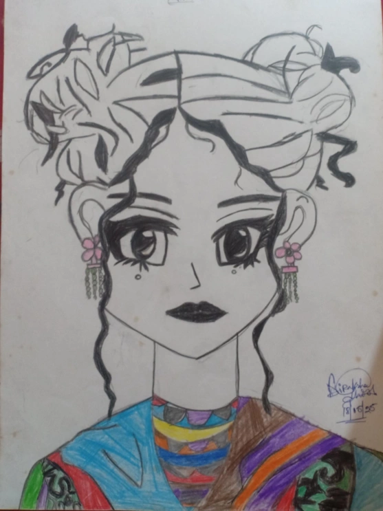 নারীর সৌন্দর্য, আত্মবিশ্বাস ও প্রকৃতির সঙ্গে তার গভীর সম্পর্ককে প্রকাশ করে।
